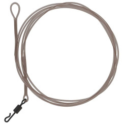 Лидкор Prologic LM Mirage Loop Leader 100cm 35lbs W/QC Swivel (2шт/уп)