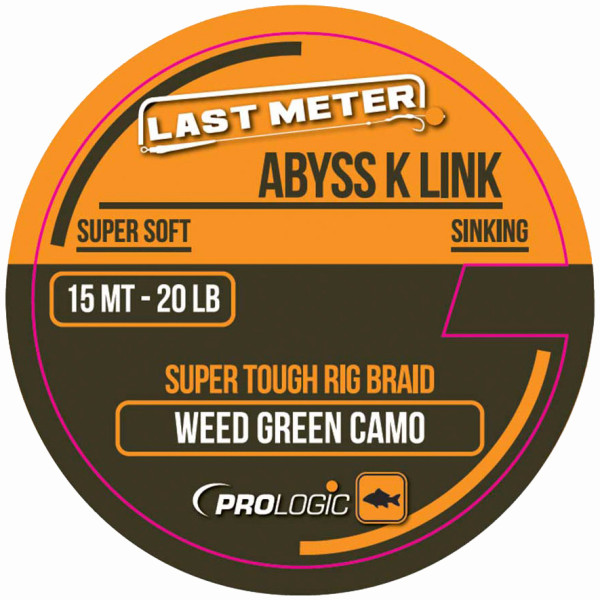 Prologic Abyss K-Link 15m 20lbs Leader Material