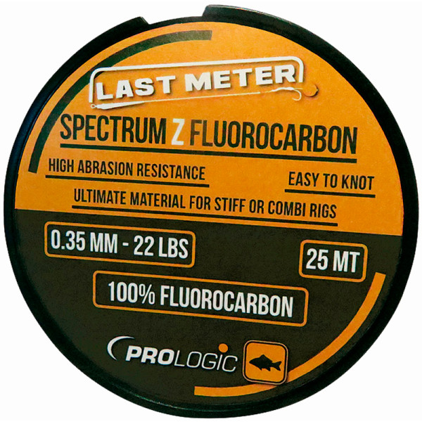 Флюорокарбон Prologic Spectrum Fluorocarbon Z 25m 0.35mm 22lb
