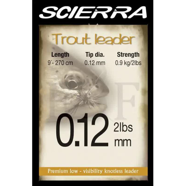 Scierra Trout 9' 2.7m 0.22mm 7lb Line