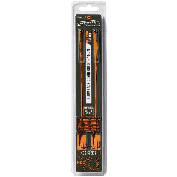 Монтаж Prologic Blow Back Combi Rig 15cm 15lbs/XC2 #8 (2 шт/уп)
