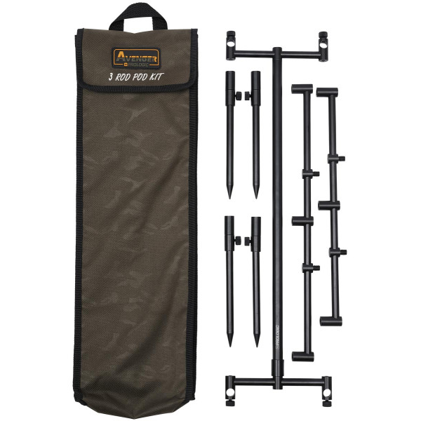 Рід-під Prologic Avenger Rod Pod Kits & Carrycase 3 rod