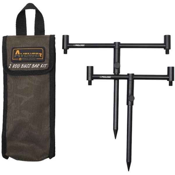 Бузбар Prologic Avenger 2 Rod Buzz Bar Kit & Carrycase 20-34cm 0.277kg