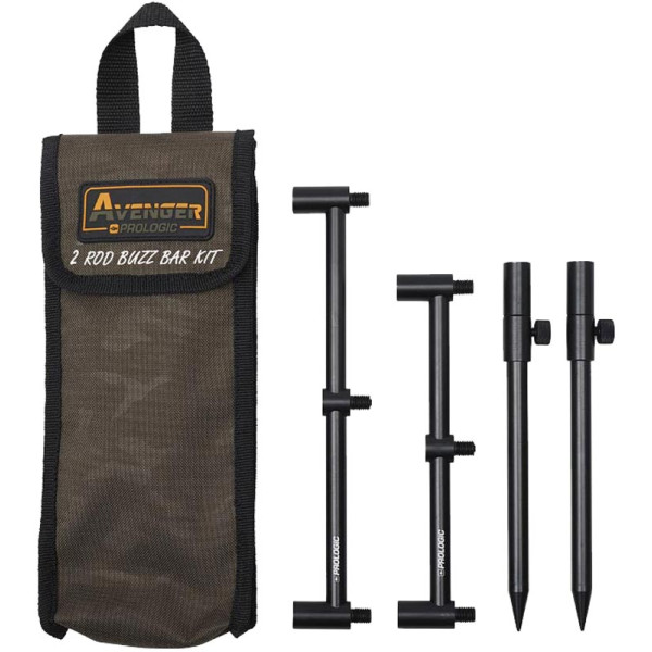 Бузбар Prologic Avenger 2 Rod Buzz Bar Kit & Carrycase 20-34cm 0.277kg