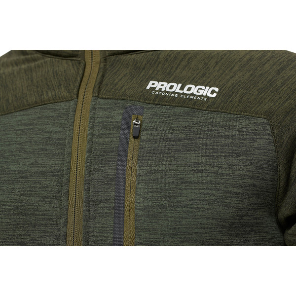 Реглан Prologic Tech fleece XL ц:green melange