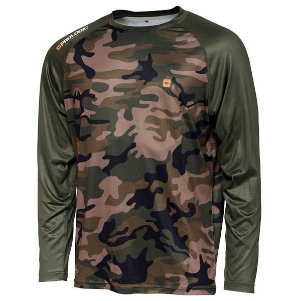 Реглан Prologic UV Camo Long Sleeve T-Shirt L Camo/Green