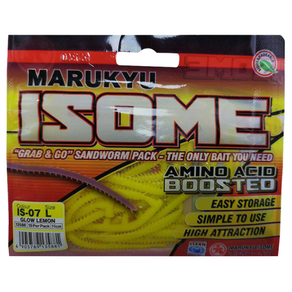 Worms Marukyu Isome L IS-07 c:glow lemon