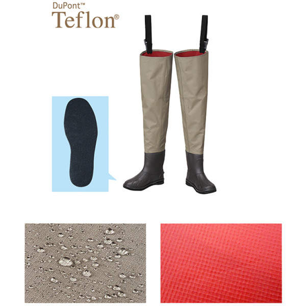 Prox Hip Felt Wader Boots PX5614 LL (27-27.5 cm)