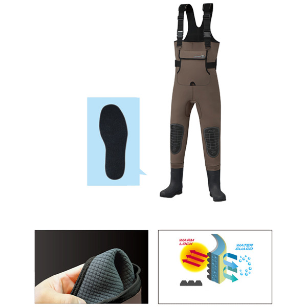 Вейдерсы Prox 3D Inner Neoprene Felt Wader 3L (28-28.5 см)