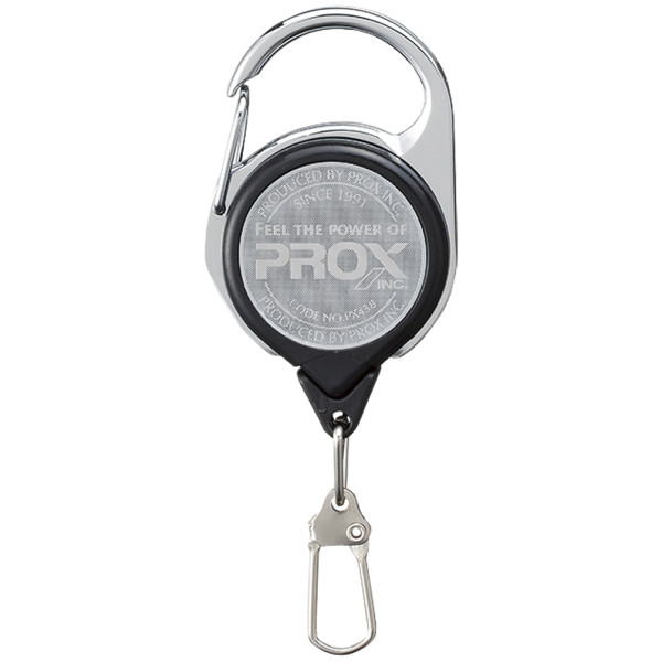 Retriever Prox Carabiner Pin On Reel silver