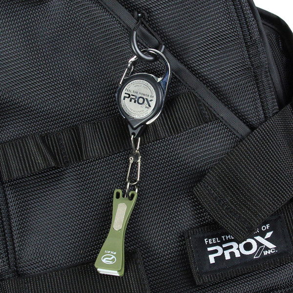 Retriever Prox Carabiner Pin On Reel silver