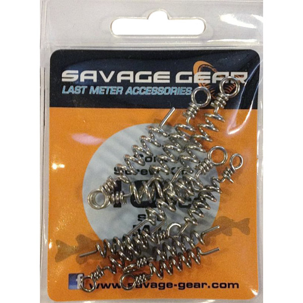 Штопор для силікону Savage Gear Cork Screw Kit M/L (10 шт/уп.)