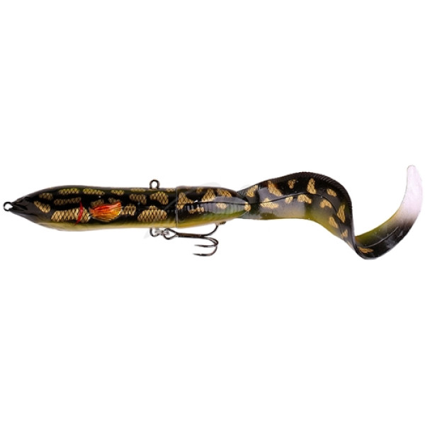 Wobbler Savage Gear 3D Hard Eel Tail Bait 170SS 170mm 40.0g #06 Burbout