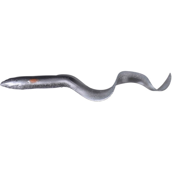 Savage Gear 3D Real Eel Loose Body Silicone 150mm 12.0g #20 Black Silver Eel (individual)