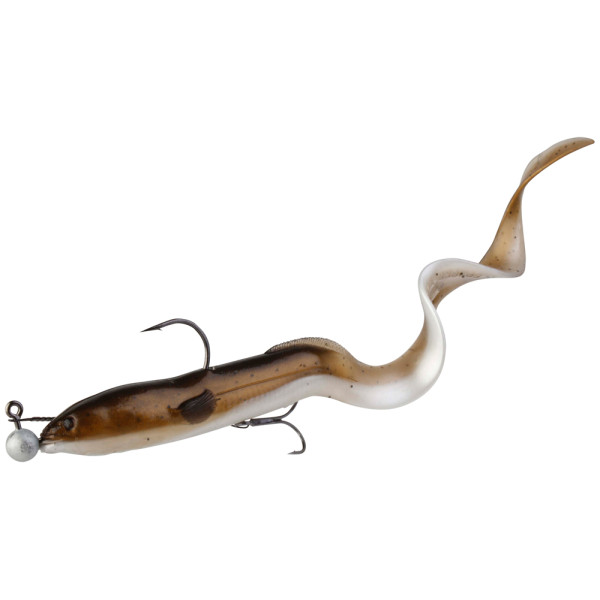 Силікон Savage Gear 3D Real Eel Loose Body 200мм 27.0g+5.0g #02 Olive Pearl NL (2+2 шт/уп)