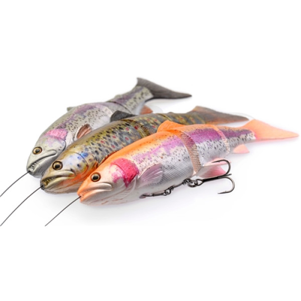 Силікон Savage Gear 4D Line Thru Trout SS 200mm 93.0g #03 Dark Brown Trout (поштучно)