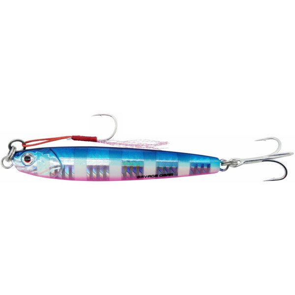 Savage Gear 3D Slim Minnow Jig 93mm 40.0g Blue Pink Zebra