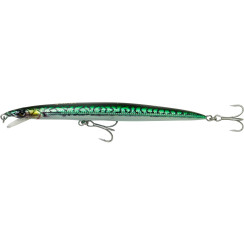 Воблер Gear Sandeel Jerk Minnow SF 145mm 14.0g Green mackerel PHP