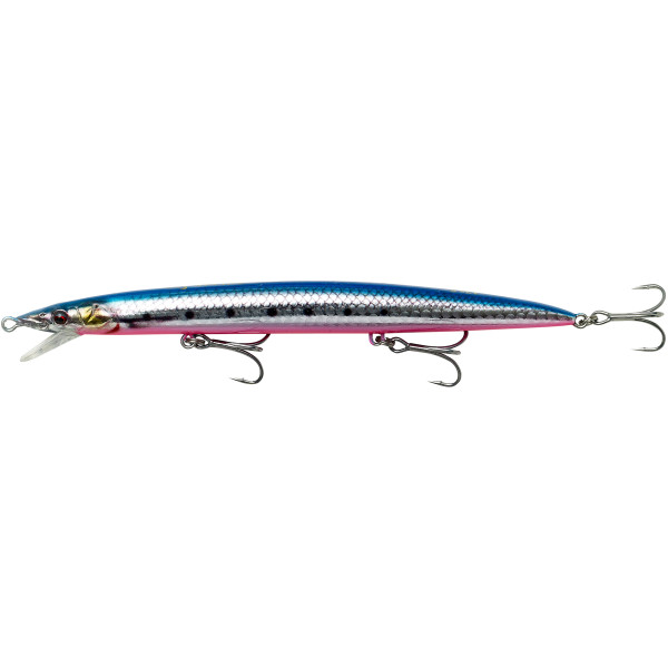 Воблер Gear Sandeel Jerk Minnow S 145mm 17.0g Pink Belly Sardine PHP