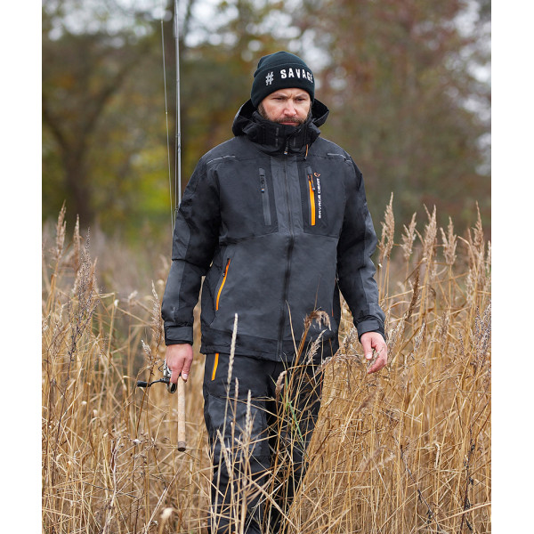 Куртка Savage Gear WP Performance Jacket S black ink/grey