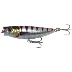 Wobbler Savage Gear 3D Minnow Pop Walker F 55mm 6.0g Pink Barracuda PHP