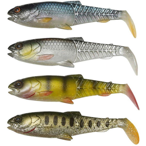 Силікон Savage Gear Craft Cannibal Paddletail Clear Water 125mm 20.0g Mix (4 шт/уп)