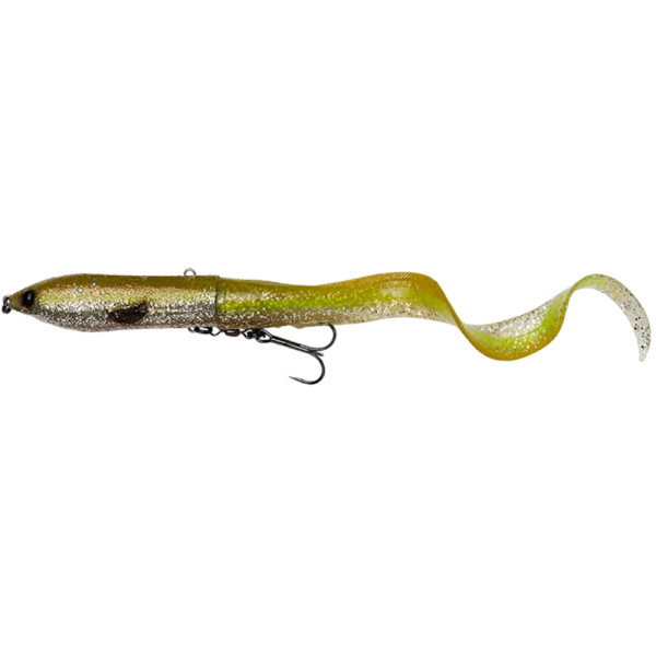 Wobbler Savage Gear 3D Hard Eel 170SS 2+1 170mm 50.0g Green Silver Ayu