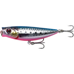Wobbler Savage Gear 3D Minnow Pop Walker F 55mm 6.0g Pink Belly Sardine PHP
