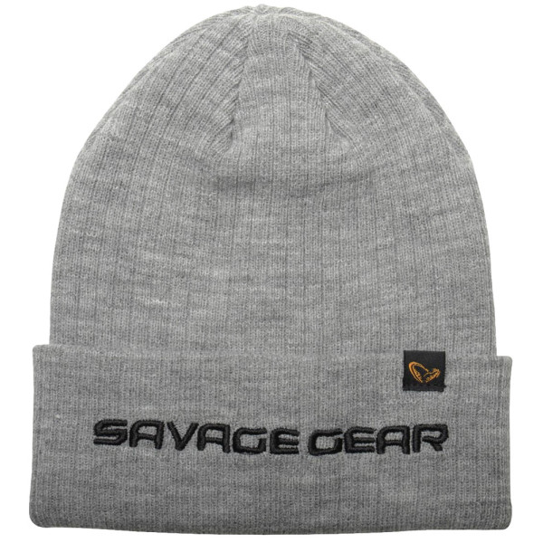 Шапка Savage Gear Fold-Up Beanie One size ц:light grey melange