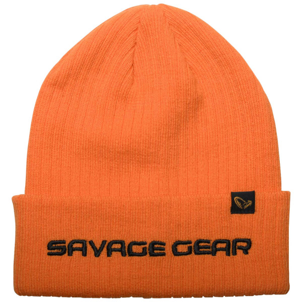 Шапка Savage Gear Fold-Up Beanie One size ц:sun orange