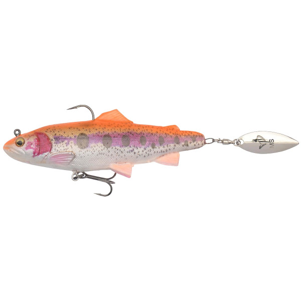 Силікон Savage Gear 4D Trout Spin Shad MS 110mm 40.0g Golden Albino (поштучно)