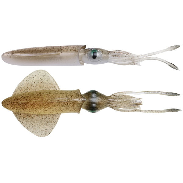 Силікон Savage Gear 3D Swim Squid 95mm 5.0g Green Eye (4 шт/уп)