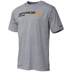 Футболка Savage Gear Signature Logo T-Shirt XL ц:grey melange