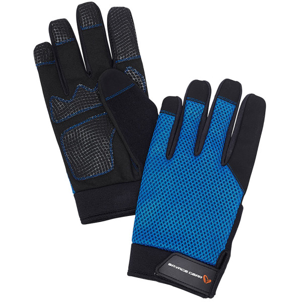 Рукавички Savage Gear Aqua Mesh Glove L ц: sea blue