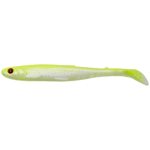 Silicone Savage Gear Slender Scoop Shad 150mm 17.0g Lemon Back (piece)