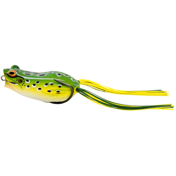 Wobbler Savage Gear Hop Popper Frog F 55mm 15.0g Green Leopard