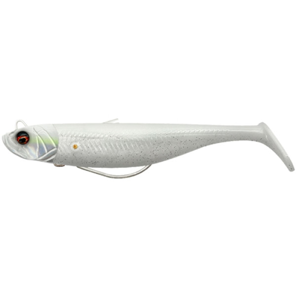 Силікон Savage Gear Savage WL 100mm 16.0g Sinking White Pearl Silver (2+1 шт/уп)