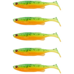 Силикон Savage Gear Fat Minnow T-Tail 130mm 20.0g Firecracker (5 шт/уп)
