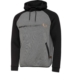 Реглан Savage Gear Tec-Foam Hoodie S ц:dark grey melange