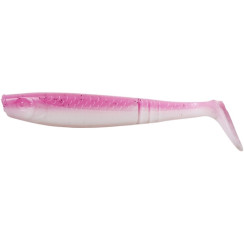 Silicone Ron Thompson Shad Paddletail 80mm uv pink/white individually