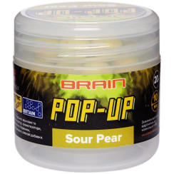 Boilies Brain Pop-Up F1 Sour Pear (pear) 10mm 20g