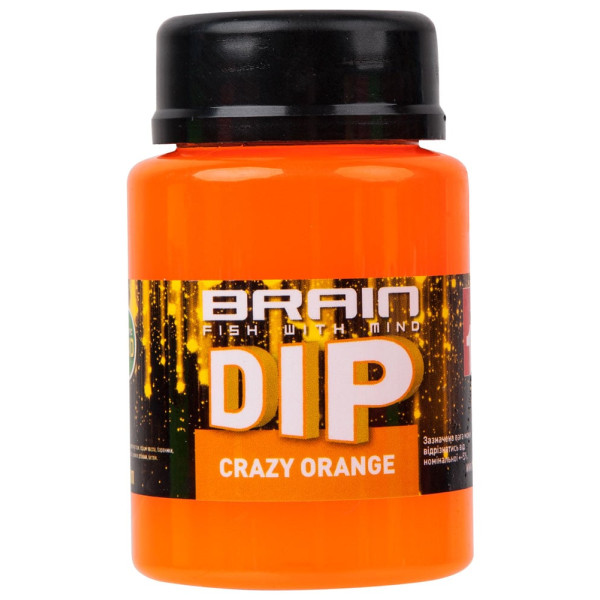 Діп для бойлів Brain F1 Crazy orange (апельсин) 100ml