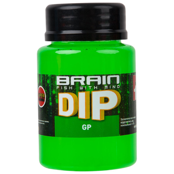 Brain F1 Green Peas Boilie Dip, 100ml