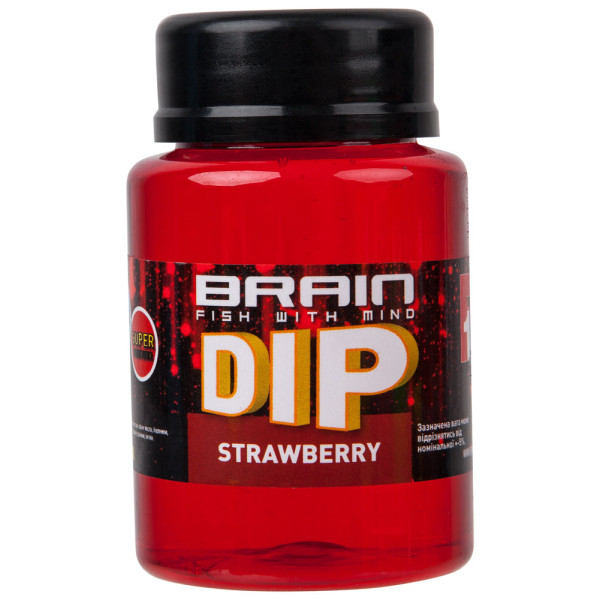 Brain F1 Strawberry Boilie Dip, 100ml