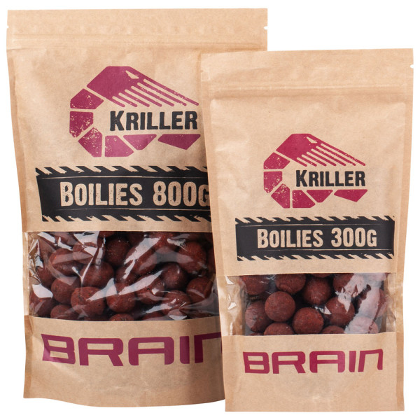 Brain Kriller Boilies (Squid/Spices) 20mm 800g