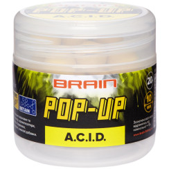 Boilies Brain Pop-Up F1 ACID (lemon) 10mm 20g