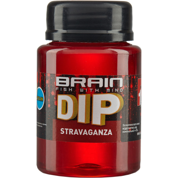 Brain F1 Stravaqanza Boilie Dip (Strawberry/Caviar) 100ml