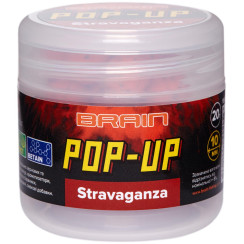 Brain Pop-Up F1 Stravaganza (Strawberry with Caviar) Boilies 12mm 15g