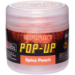 Brain Pop-Up F1 Spice Peach Boilies (8mm, 20g)