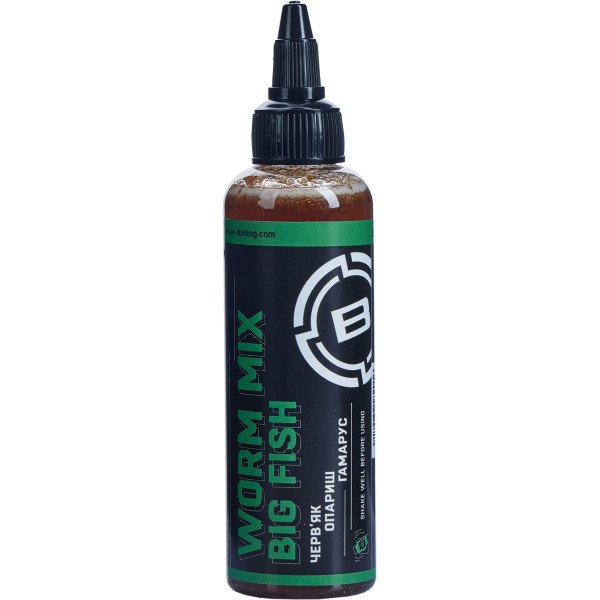 Ліквід Brain Big Fish Worm Mix 100ml